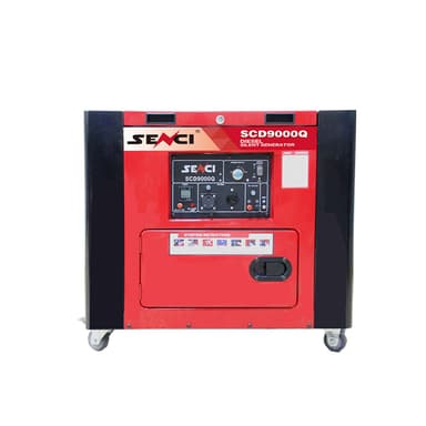 SENCI SCD9000BQ Aggregat - Diesel - Max 6000W - ATS - Elektrisk start