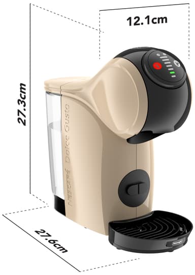 Nescafe Dolce Gusto Genio S kaffemaskin EDG226.BG (beige)