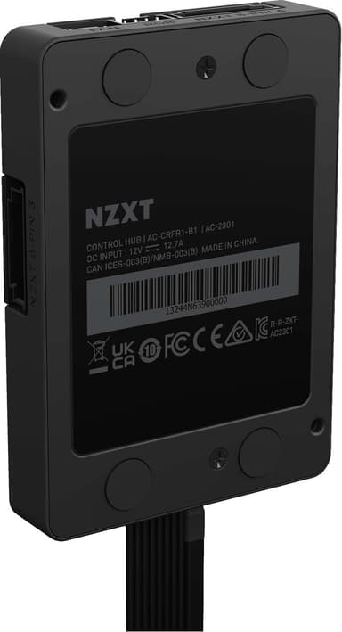 NZXT Control Hub RGB og viftekontroller
