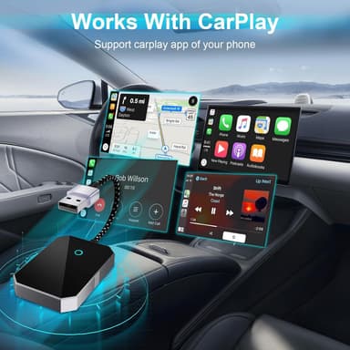 CarPlay / Android Auto-adapter - kablet til trådløs omformer