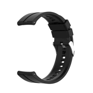 Klokkereim 22 mm Garmin/Huawei/Samsung Galaxy Watch Sort