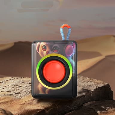 Trådløs Bluetooth-høyttaler med mini subwoofer