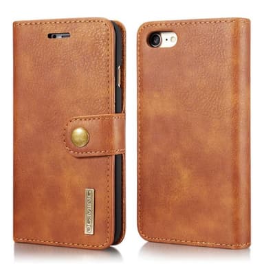 Mobil lommebok DG-Ming 2i1 iPhone 16e - Brun