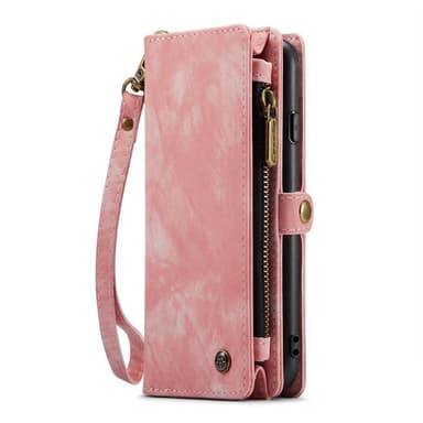 CaseMe mobildeksel 008 8-kort iPhone 16e - Rosa
