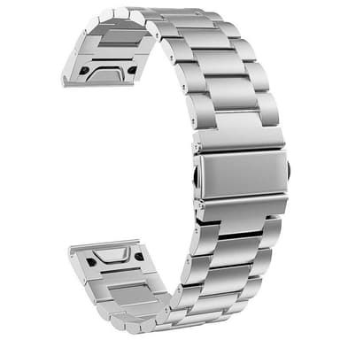 Rustfritt stål klokkereim Garmin Tactix 8 (47mm) - sølv