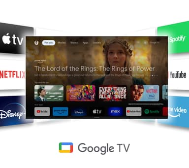 Thomson Google 40" 40QG4S14 FullHD smart-TV (2024/sideføtter)