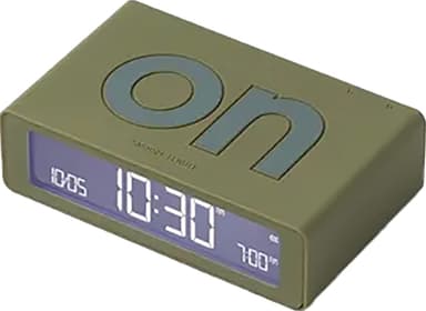 Lexon Flip Mini vekkerklokke LR158K9 (grønn)
