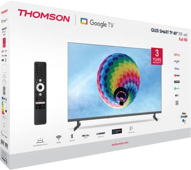 Thomson Google 40" 40QG4S14 FullHD smart-TV (2024/sideføtter)