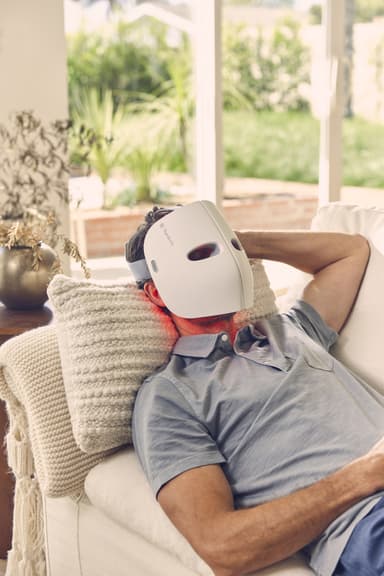 Therabody TheraFace LED-ansiktsmaske (hvit)