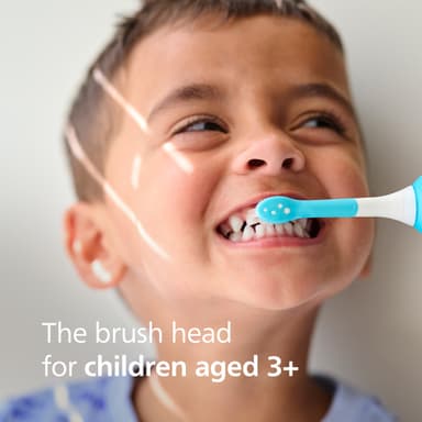 Philips Sonicare tannbørstehode for barn HX6032/90 (hvit)