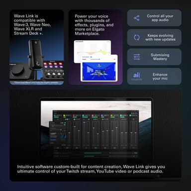 Elgato Stream Deck + XLR-dokkingstasjon