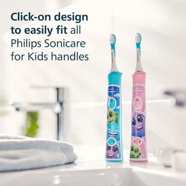 Philips Sonicare tannbørstehode for barn HX6032/90 (hvit)