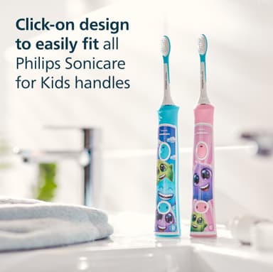 Philips Sonicare tannbørstehode for barn HX6042/90 (hvit)