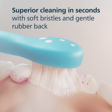Philips Sonicare tannbørstehode for barn HX6032/90 (hvit)