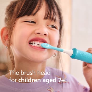 Philips Sonicare tannbørstehode for barn HX6042/90 (hvit)