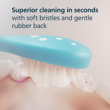 Philips Sonicare tannbørstehode for barn HX6042/90 (hvit)