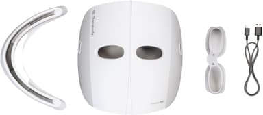Therabody TheraFace LED-ansiktsmaske (hvit)
