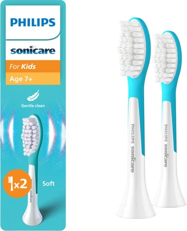Philips Sonicare tannbørstehode for barn HX6042/90 (hvit)