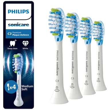 Philips Sonicare C3 premium tannbørstehode HX9044/87 (hvit)