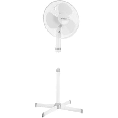SENCOR Gulvvifte 40 cm diameter. Justerbar høyde