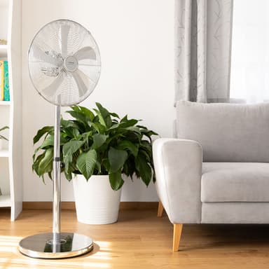 SENCOR Gulvvifte 40 cm diameter. Justerbar høyde