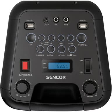 SENCOR Aktiv høyttaler POWER SOUND SYSTEM 60 W