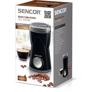 SENCOR Kaffekvern Svart