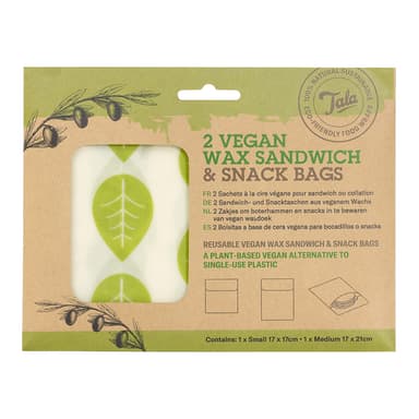 Tala Vegan vokspose 2-pakning