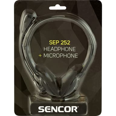 SENCOR Stereo Øretelefoner med Mikrofon
