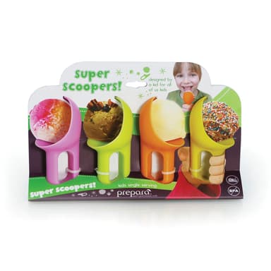 Prepara Isskje Superscoopers 4-pakning