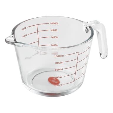 Tala 1 Liter Målebeger av Glass
