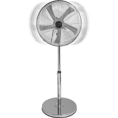 SENCOR Gulvvifte Metall 40 cm diameter med justerbar høyde