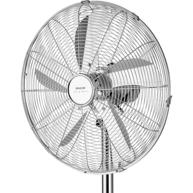 SENCOR Gulvvifte Metall 40 cm diameter med justerbar høyde