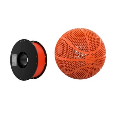 Biqu PLA-HR Filament Airless Basketball - Orange