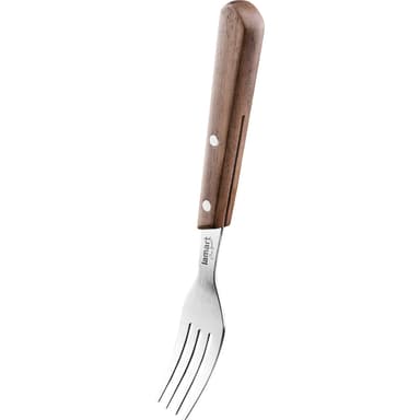 LAMART Grillbestikk 8 deler valnøtt