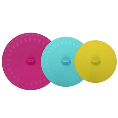 Lokk 3-pack i Silikon