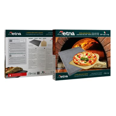 Pizzasett med lavastein fra Etna