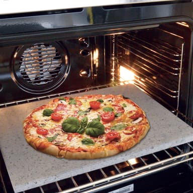 Pizzasett med lavastein fra Etna