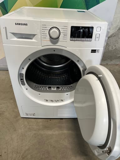 Samsung varmepumpe-tørketrommel DV90TA020DE - brukt
