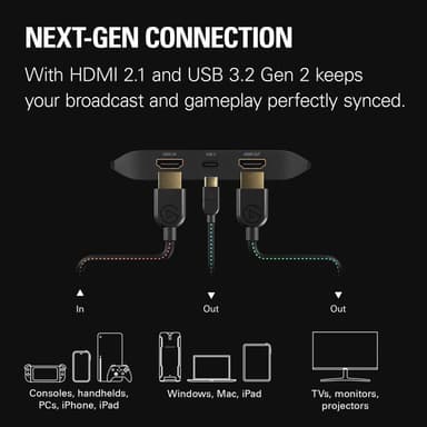 Elgato Game Capture 4K X opptakskort