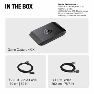 Elgato Game Capture 4K X opptakskort