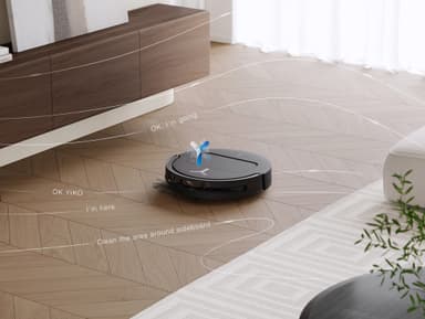 Ecovas T50 robotstøvsuger DDX57 (sort)