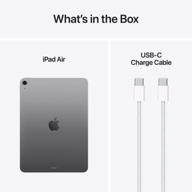 iPad Air 11 M3 256GB WiFi (Stellargrå)