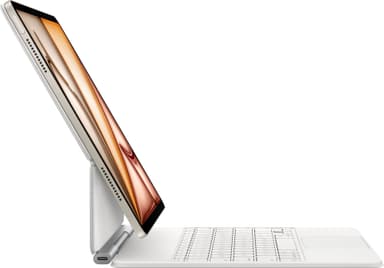 Magic Keyboard til iPad Air 13" (M3) (Norsk tastatur, hvit)