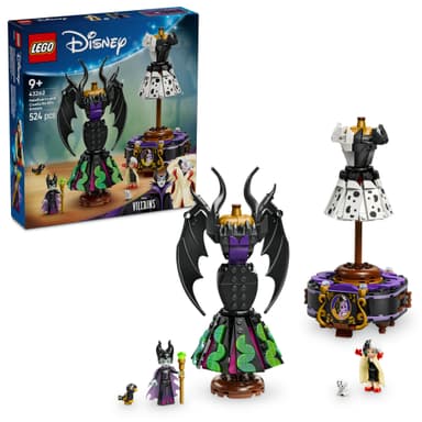 LEGO Disney Villains Maleficents og Cruella De Vils kjoler 43262