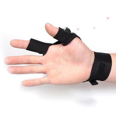 Hanske med lampe - belysning på tommel/pegefinger