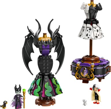 LEGO Disney Villains Maleficents og Cruella De Vils kjoler 43262