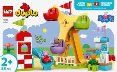 LEGO DUPLO Peppa Gris på tivoli 10453