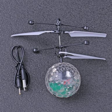 Flyvende ball / Helikopter du styrer med luften - 7 fargers