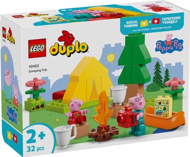 LEGO DUPLO Campingtur med Peppa Gris 10452